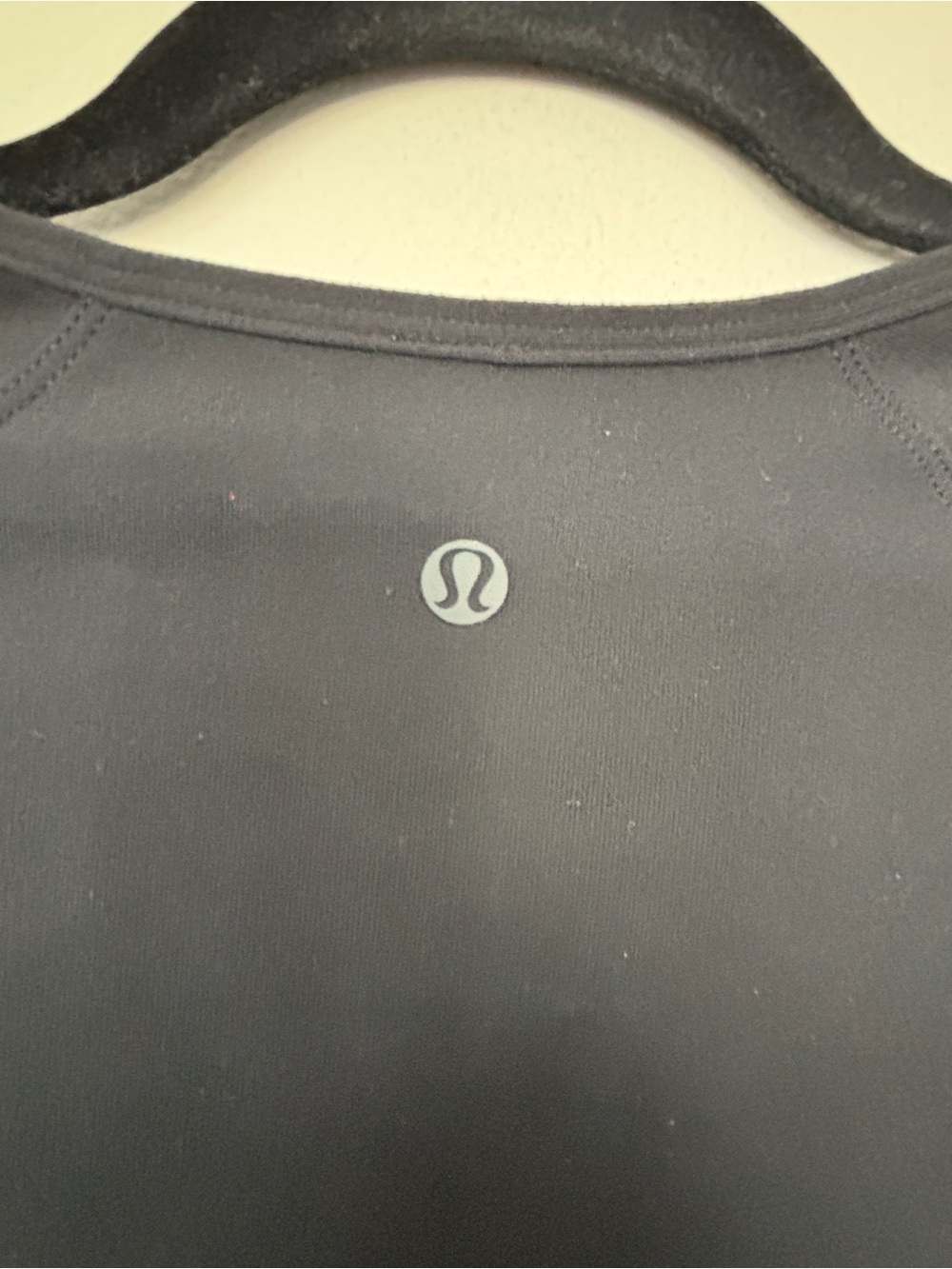 lululemon athletica Black Long Sleeve w/Unique Shoulder Detail - Picture 3 of 3
